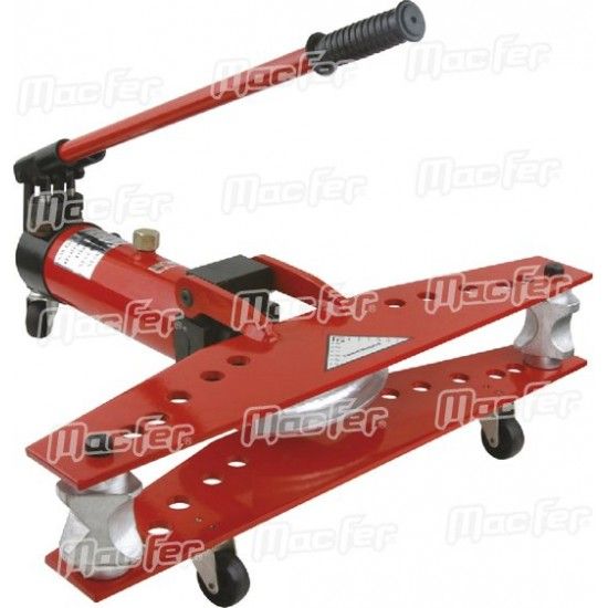 Mq. hid. virar tubo galv. c/ rodas MacFer SWG-2 1/2"~2" ref 136.0045 MACFER