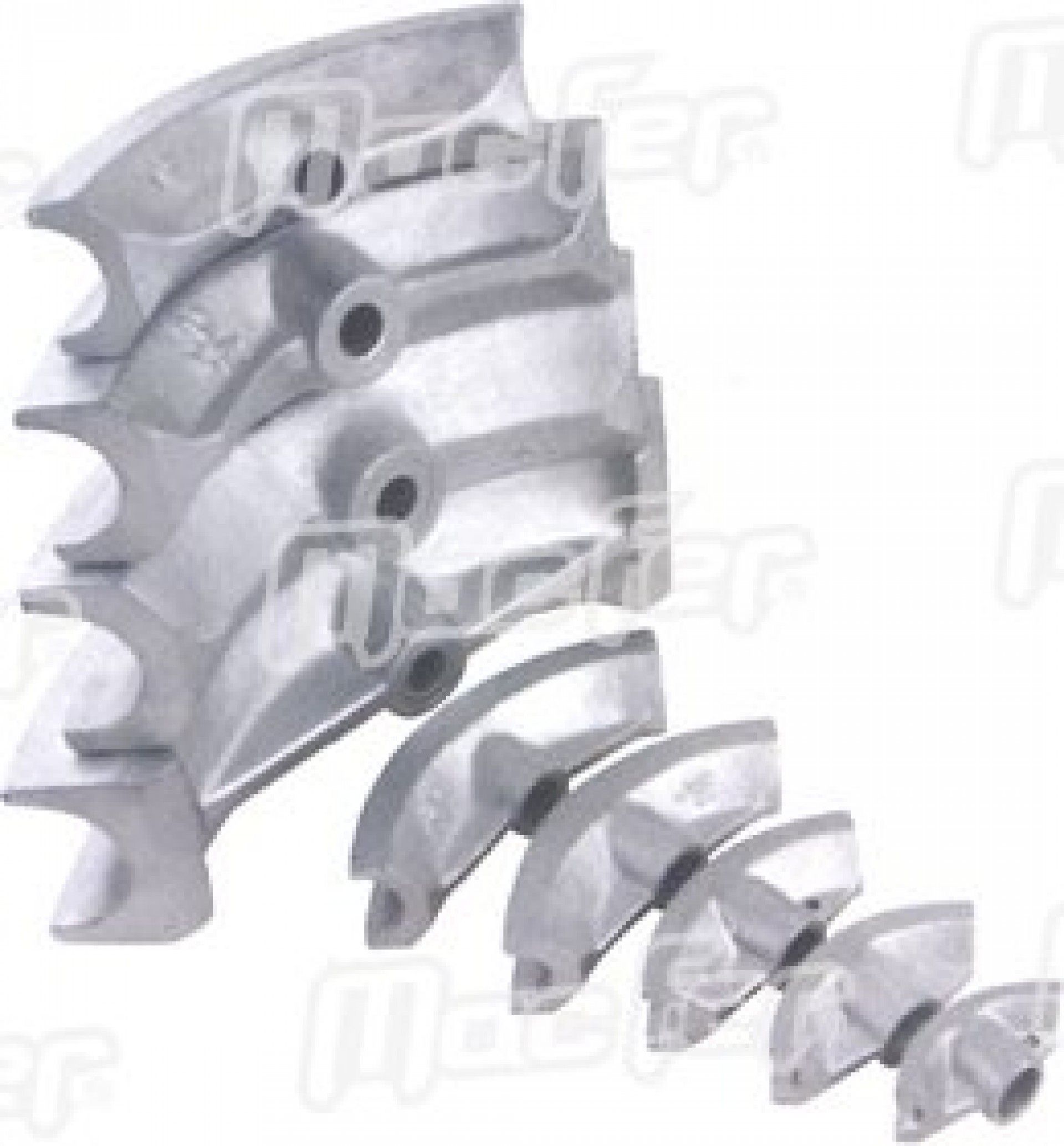 Máq. hid. virar tubo galv. c/ rodas MacFer SWG-2 1/2"~2" refª 136.0045 MACFER