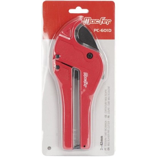Tesoura tubo bicamada 3-42mm PC-601D ref 136.0004 Macfer