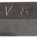 Bit sextavado estriado BSP37 10mm M5 75mm refª 134.0195 MACFER Bit sextavado estriado BSP37 10mm M5 75mm refª 134.0195 MACFER