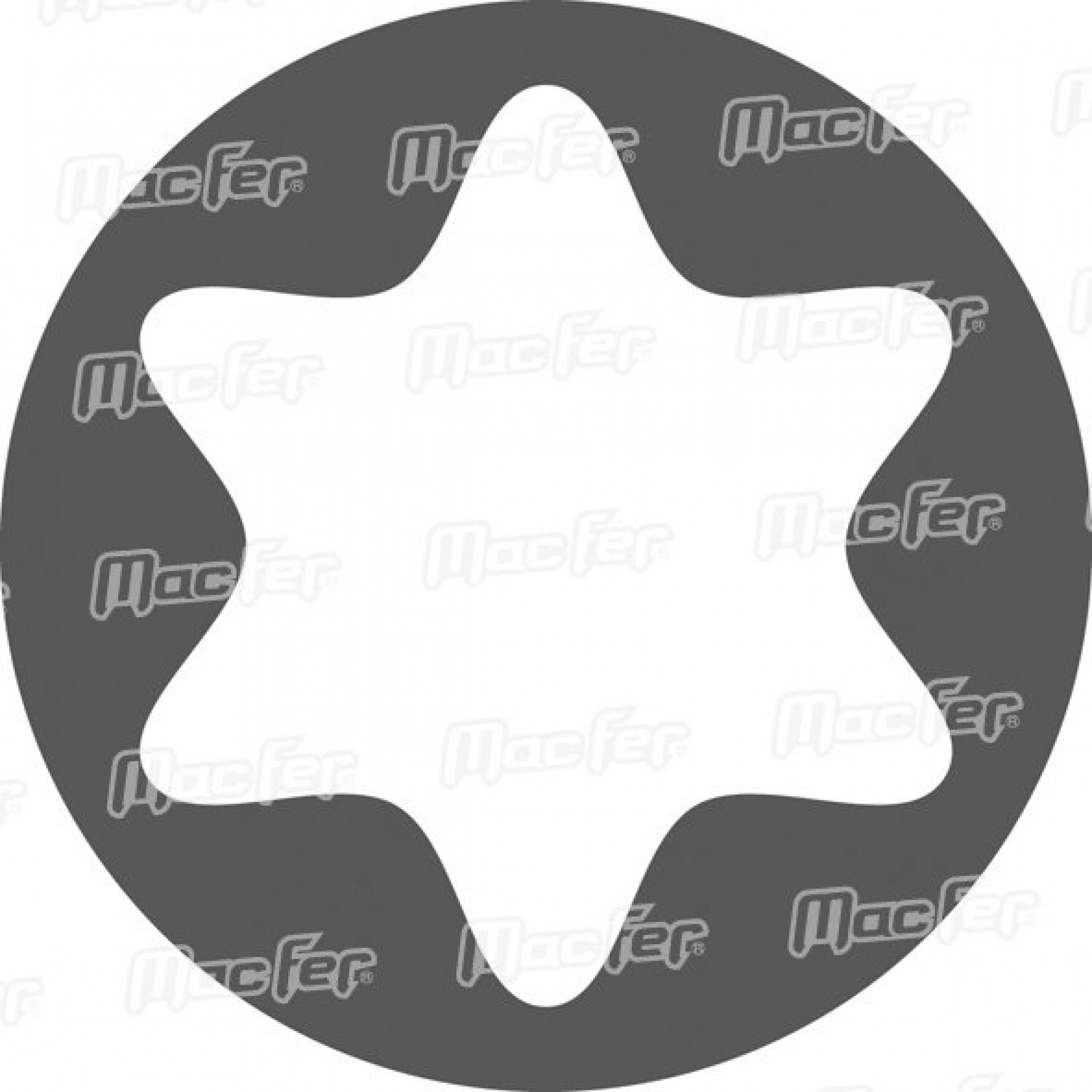 Bit sextavado torx BT33 10mm T50 30mm refª 134.0185 MACFER