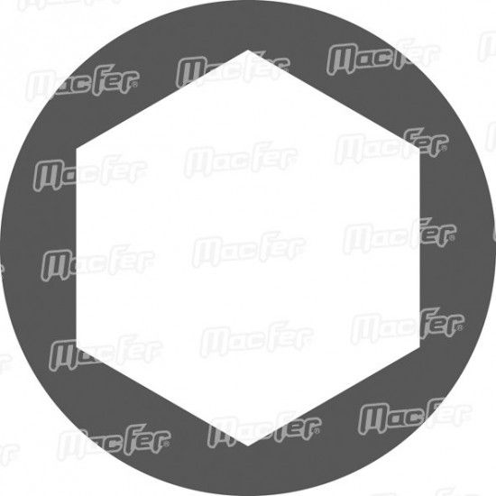 Bit sextavado interior BSI37 10mm  H5mm 75mm ref� 134.0171 MACFER