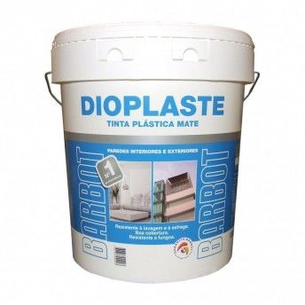 TINTA DIOPLASTE PRETO MATE 15L BARBOT