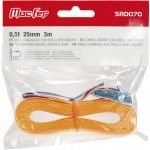 Cinta amarração com fivela sem gancho SRD070 0,5t 25mm 3m refª 132.0001 MACFER Cinta amarração com fivela sem gancho SRD070 0,5t 25mm 3m refª 132.0001 MACFER