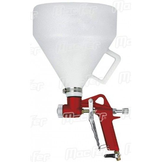 Pistola pint. gravidade p/ texturas MacFer FR-301 3 bicos ref� 130.0044 MACFER
