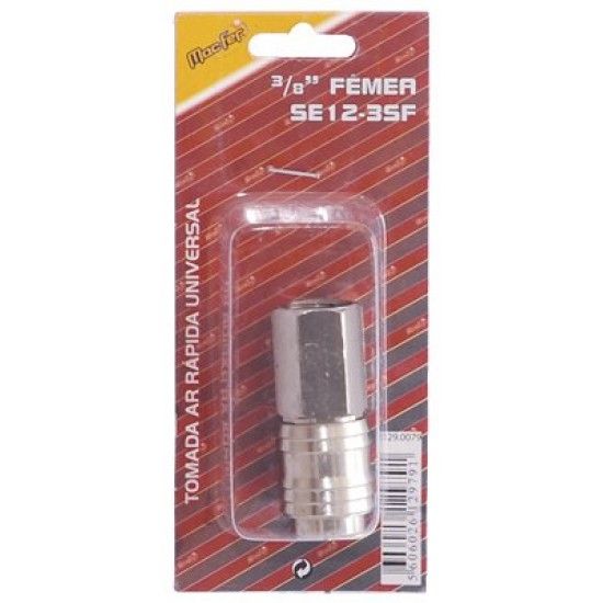 Tom. ar comp. f�mea MacFer SE12-3SF-BL 3/8" ref� 129.0079 MACFER