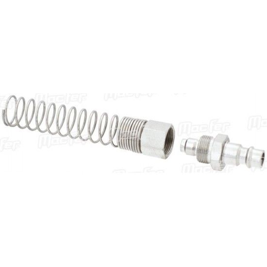 Ponteira para ar comprimido com bicone com mola SE1-4PP 8x12mm refª 129.0055 MACFER Ponteira para ar comprimido com bicone com mola SE1-4PP 8x12mm refª 129.0055 MACFER