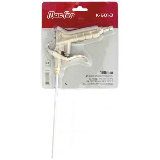 Pistola sopro prof. MacFer K-601-3 190mm ref� 129.0015 MACFER