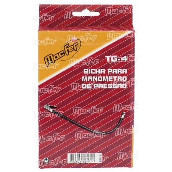 Bicha p/ manómetro pressão TG-4-H refª 129.0007 MACFER Bicha p/ manómetro pressão TG-4-H refª 129.0007 MACFER