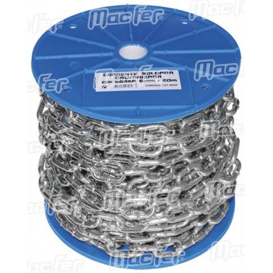 Corr. ao galv. (DIN5685A) MacFer CH5685-G   2,0mm (80m) ref 127.0021 MACFER