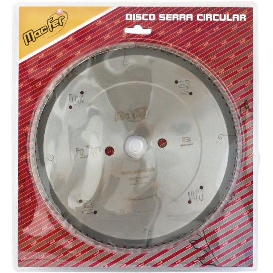 Disco serra circular p/ melamina MacFer SCPL 250x30mm Z80 ref� 125.0023 MACFER