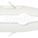 Bucha nylon uni. c/ gancho mf 85A-G 6x35mm branco  ref� 121.0082 MACFER