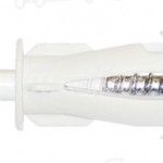 Bucha nylon uni. c/ gancho mf 85A-G 6x35mm branco refª 121.0082 MACFER Bucha nylon uni. c/ gancho mf 85A-G 6x35mm branco refª 121.0082 MACFER