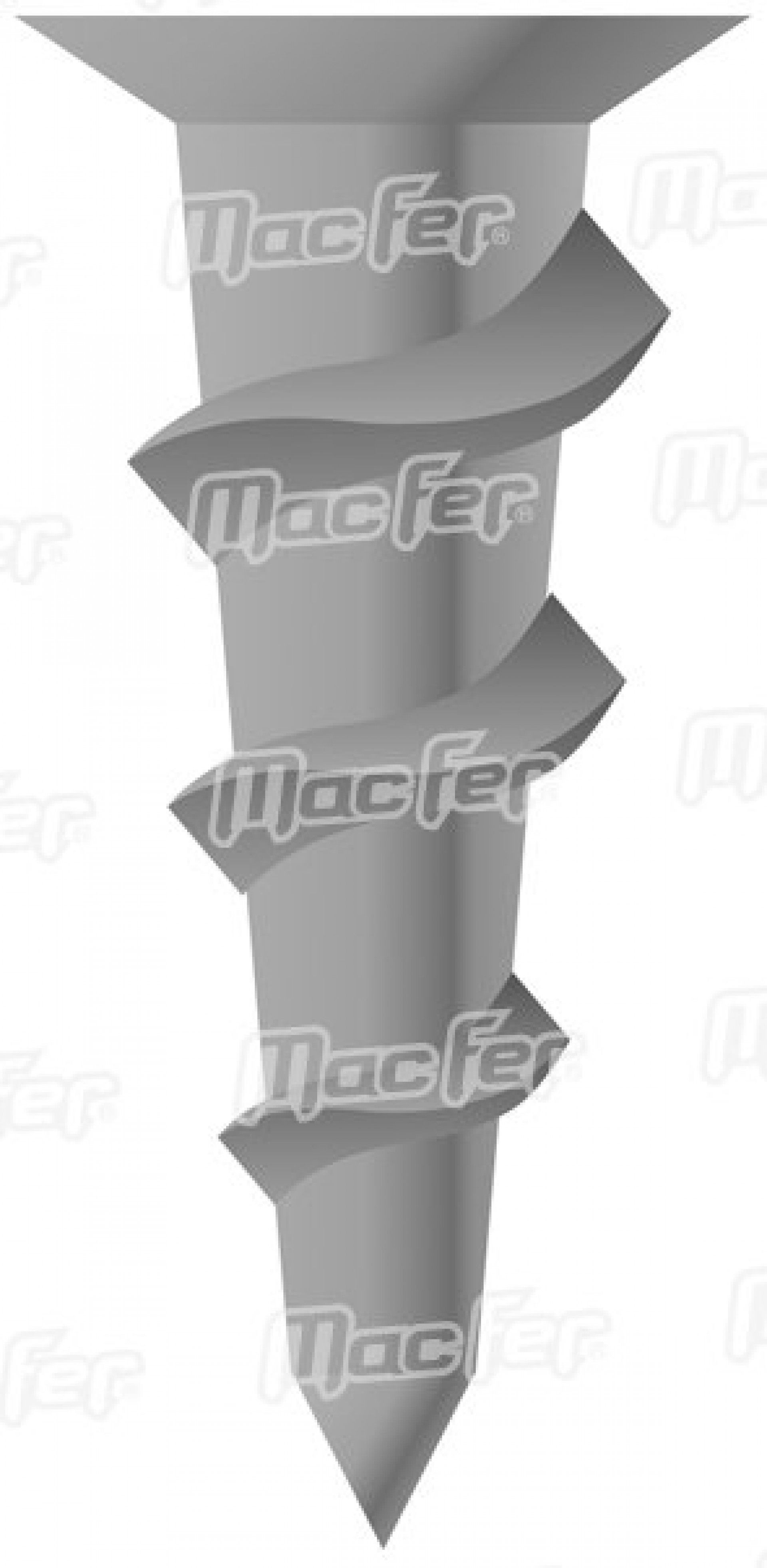 Bucha zamak p/ pladur mf BZP 38mm refª 121.0058 MACFER