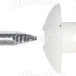 Bucha nylon TP cogumelo mf TP-3   6x25mm  ref 121.0062 MACFER