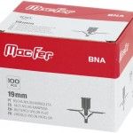 Bucha nylon borboleta mf BNA19 19mm 100p�  ref� 121.0056 MACFER