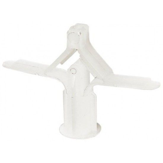 Bucha nylon borboleta mf BNA19 19mm 100p  ref 121.0056 MACFER