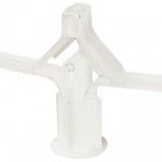 Bucha nylon borboleta mf BNA19 19mm 100p  ref 121.0056 MACFER