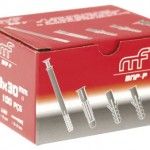 Bucha nylon p/ pladur mf BNP-P 9x30mm  ref� 121.0052 MACFER