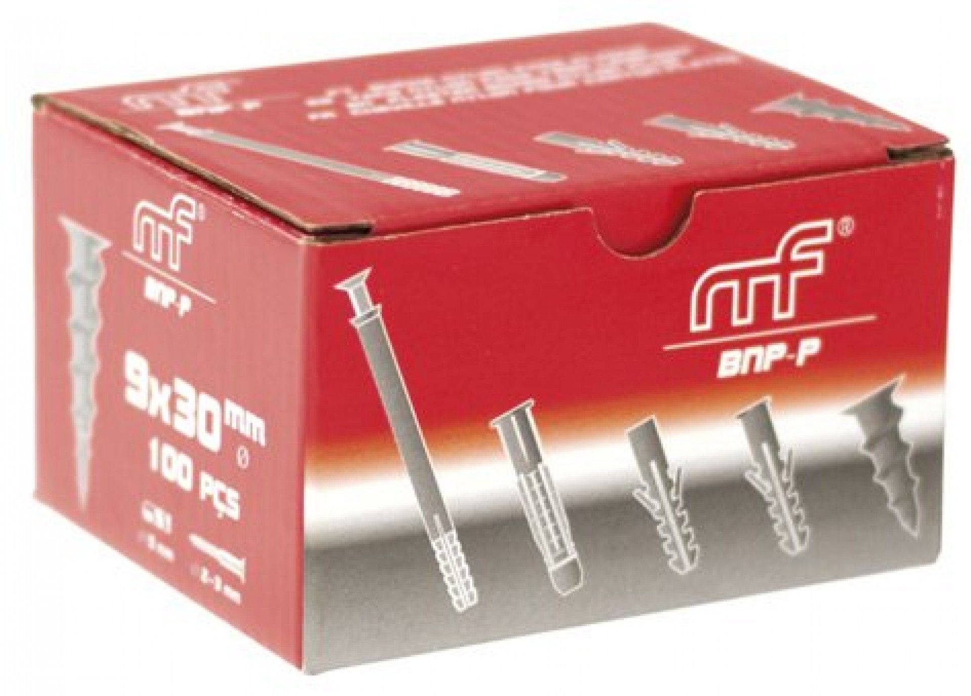 Bucha nylon p/ pladur mf BNP-P 9x30mm refª 121.0052 MACFER