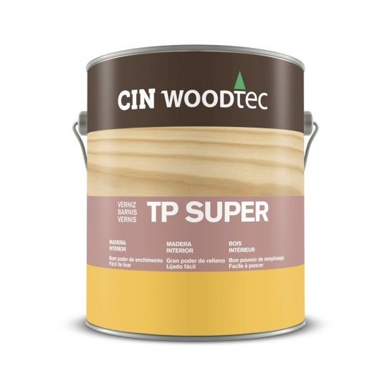 Tapa-poros aquoso WoodTec Super 4L ref 12-000 CIN