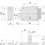 TRINCO ELECTICO 11721-60-2 [ESQUERDA] CISA