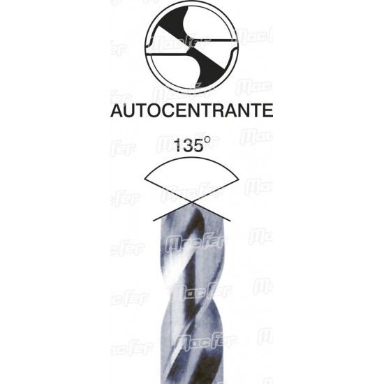 Broca cilíndrica MacFer HSS-M2 7,75mm refª 117.0039 MACFER Broca cilíndrica MacFer HSS-M2 7,75mm refª 117.0039 MACFER