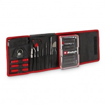 Kit bits preciso c/bolsa 84p ref 115050 Einhell