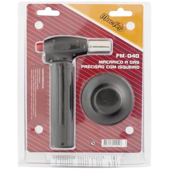 Maçarico a gás precisão c/ isqueiro MacFer FM-040 refª 114.0051 MACFER Maçarico a gás precisão c/ isqueiro MacFer FM-040 refª 114.0051 MACFER