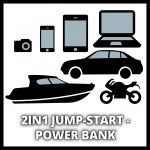 Power Bank de arranque CE-JS 18 ref 1091531 EINHELL