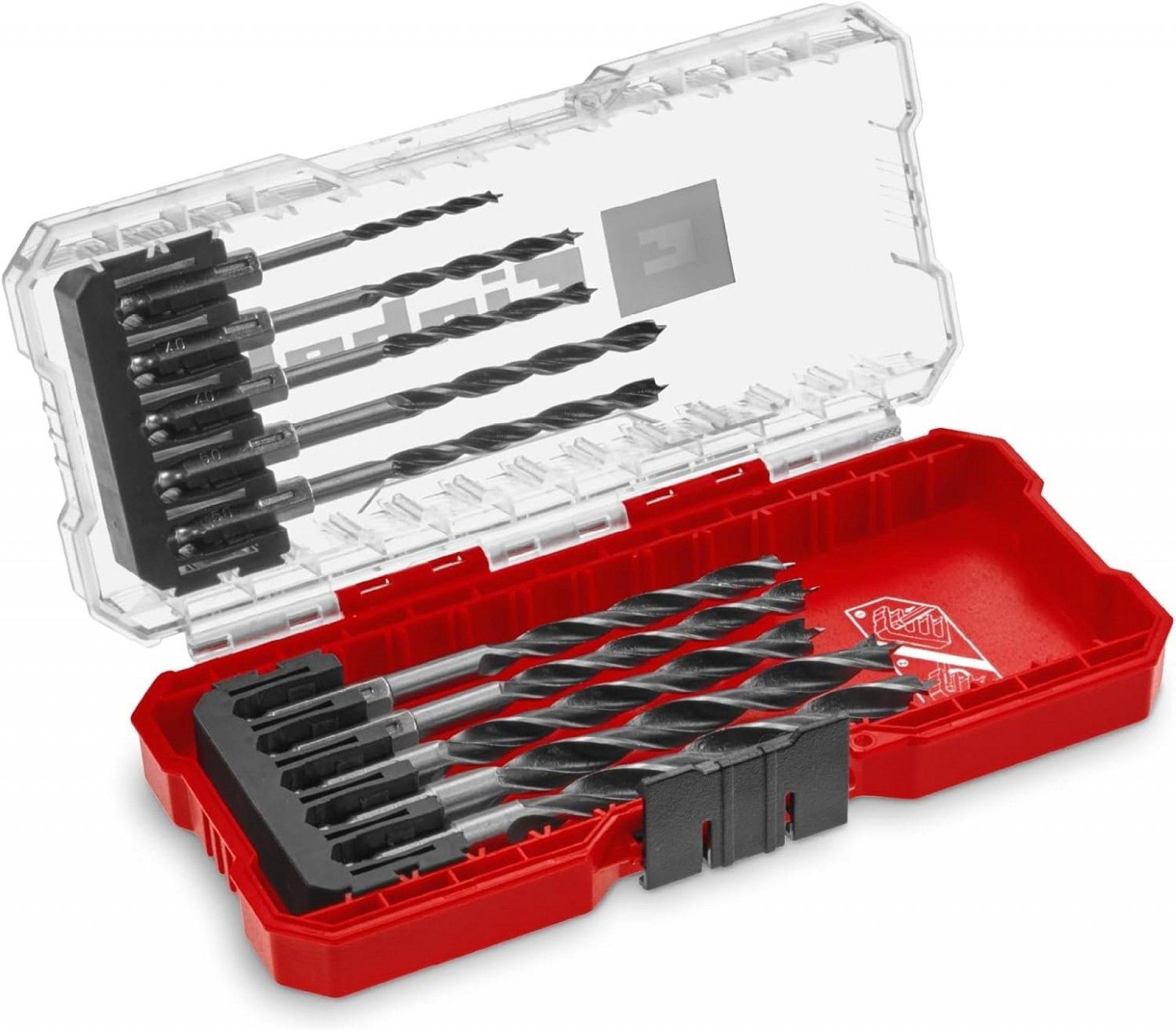 Kit brocas p/madeira ¼ Hex S-case 10pç refª 108733 Einhell