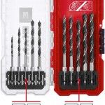 Kit brocas p/madeira ¼ Hex S-case 10pç refª 108733 Einhell Kit brocas p/madeira ¼ Hex S-case 10pç refª 108733 Einhell
