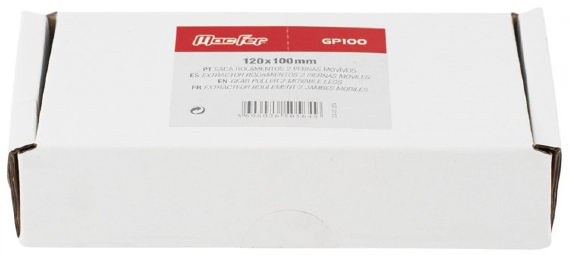Saca rol. 2 pernas mov. MacFer GP200 200x150mm refª 107.0114 MACFER