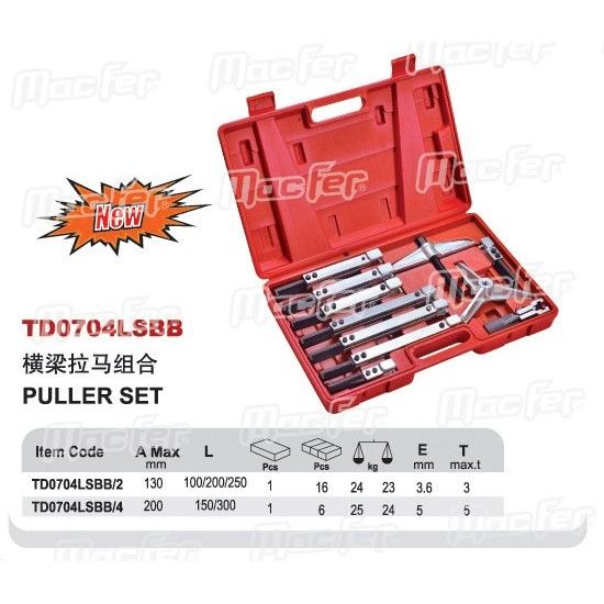 Kit saca rol. 2 & 3 pernas mov. MacFer K-TD0704  11ps ref 107.0035 MACFER