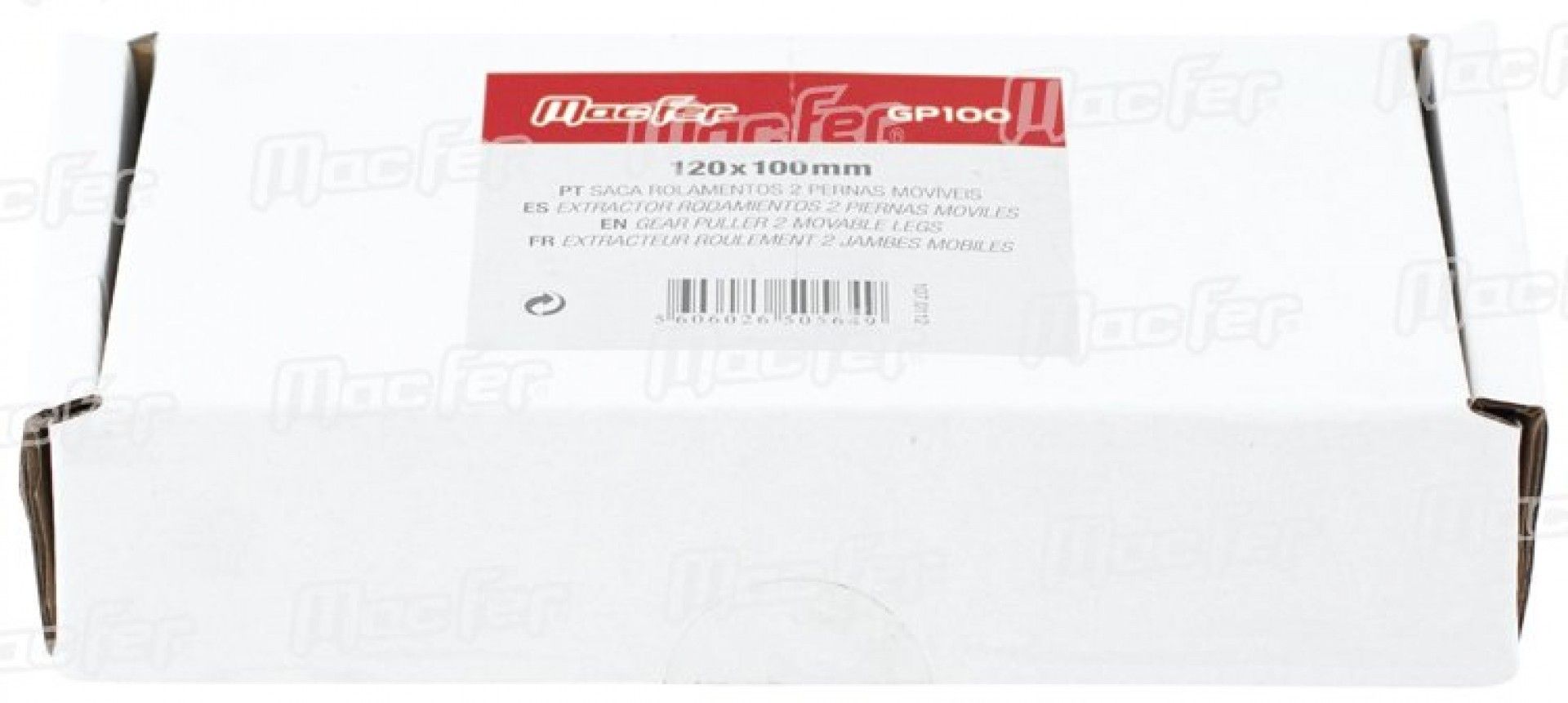 Saca rol. 2 pernas mov. MacFer GP200 200x150mm refª 107.0114 MACFER