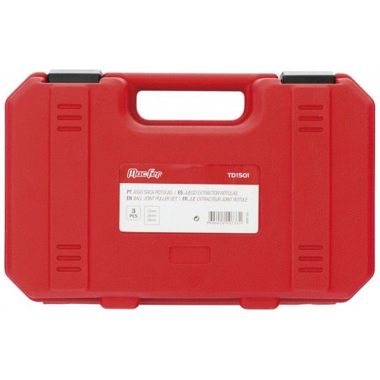 Jg. saca rótulas MacFer TD1501 3pçs refª 107.0033 MACFER Jg. saca rótulas MacFer TD1501 3pçs refª 107.0033 MACFER