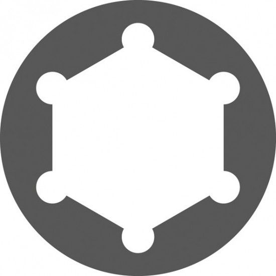 Chave caixa Cr-V longa CCV1-50L 1/4"  6mm (50mm) ref 105.0221 MACFER