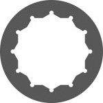 Chave caixa Cr-Mo dozavada CCMo4-DOZ 3/4" 38mm ref 105.0188 MACFER