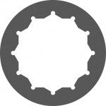 Chave caixa Cr-Mo dozavada CCMo5-DOZ 1" 75mm ref� 105.0145 MACFER