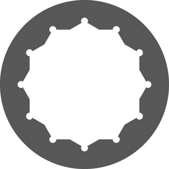 Chave caixa Cr-Mo dozavada CCMo5-DOZ 1" 75mm refª 105.0145 MACFER Chave caixa Cr-Mo dozavada CCMo5-DOZ 1" 75mm refª 105.0145 MACFER