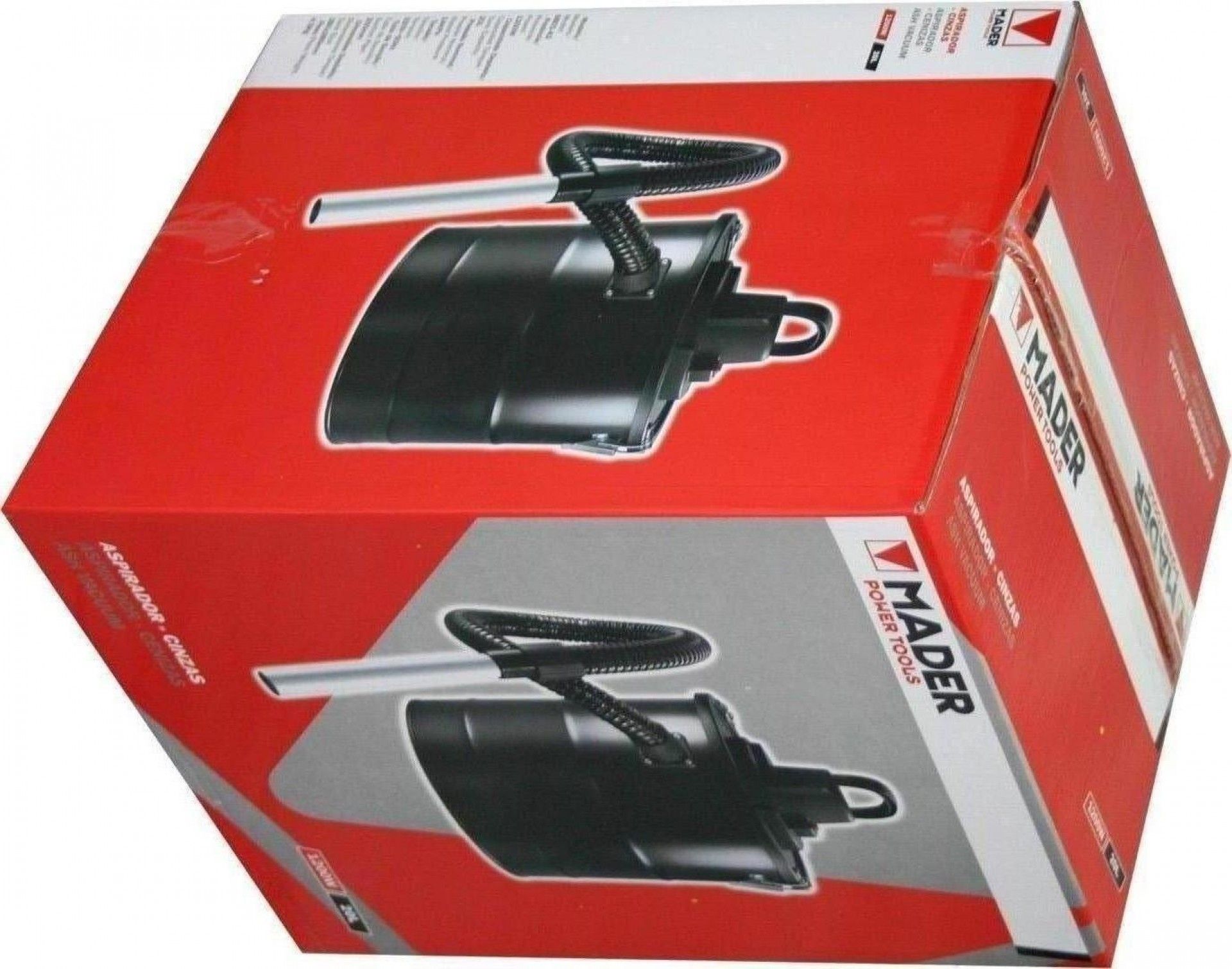 Aspirador de Cinzas, 1200W, 20L refª 10100 MADER