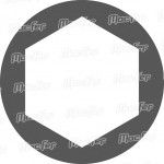 Ch. "T" sext. interior MacFer 80000L SW2,0mm refª 101.0054 MACFER Ch. "T" sext. interior MacFer 80000L SW2,0mm refª 101.0054 MACFER