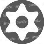 Ch. mecnico torx furada MacFer 50060R TR27x115mm ref 101.0067 MACFER
