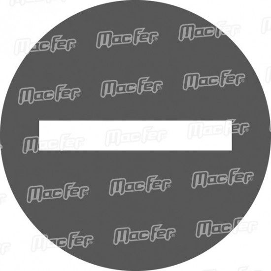 Coto fenda MacFer 50040R 25x6,5x1,2mm ref 101.0032 MACFER