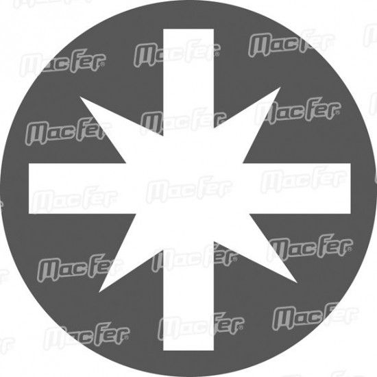 Ch. elec. VDE pozidriv MacFer 50030I Pz1x 80mm ref 101.0029 MACFER