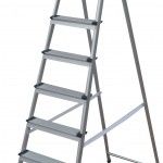 Escadote Aluminio, Topo de A�o, 8D ref� 10076 MADER