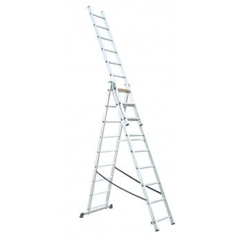 Escada Extens�vel, Alum�nio, 3x9D ref� 10045 MADER
