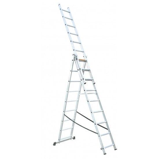 Escada Extens�vel, Alum�nio, 3x10D ref� 10077 MADER