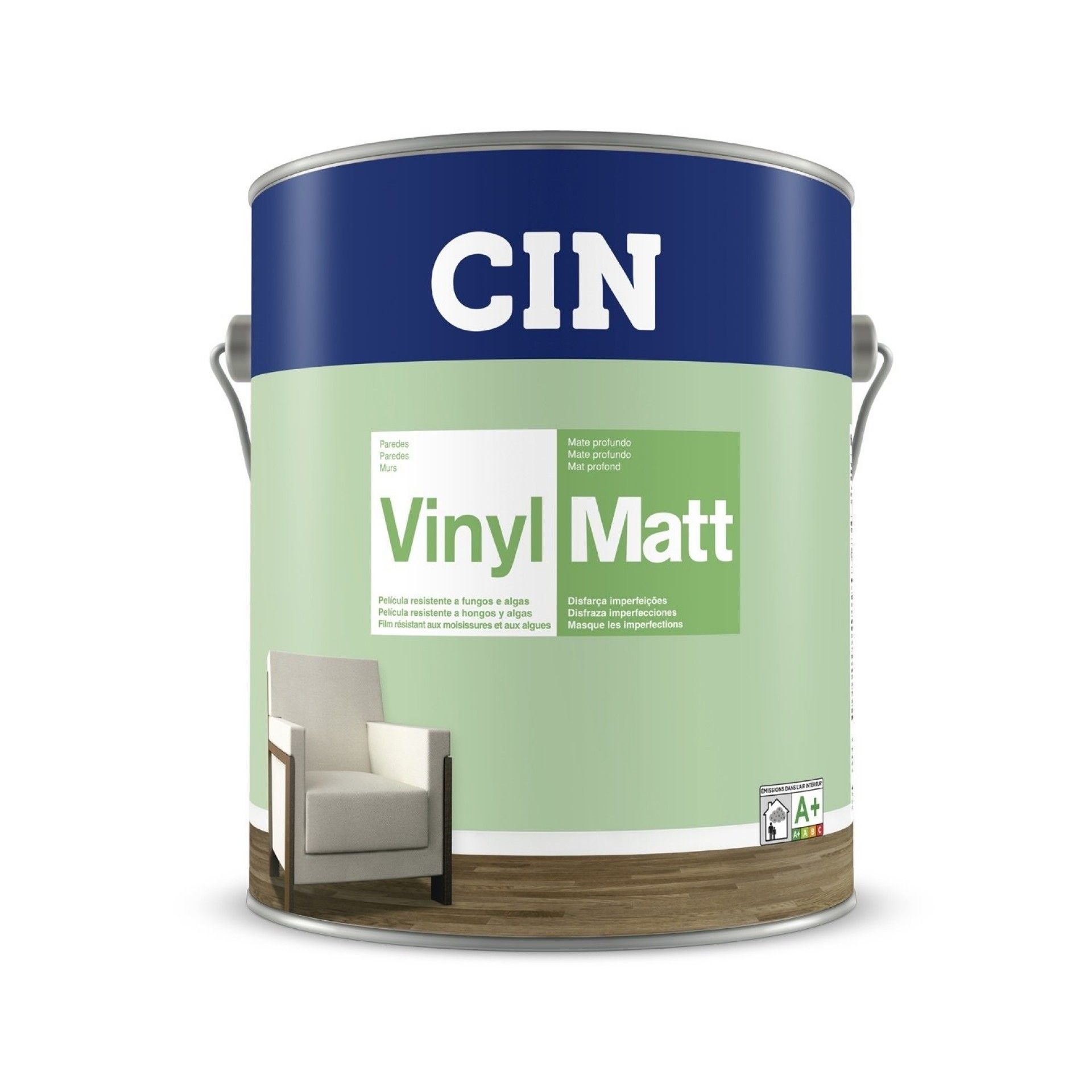 VINYLMATT BRANCO 5L 10-250 CIN