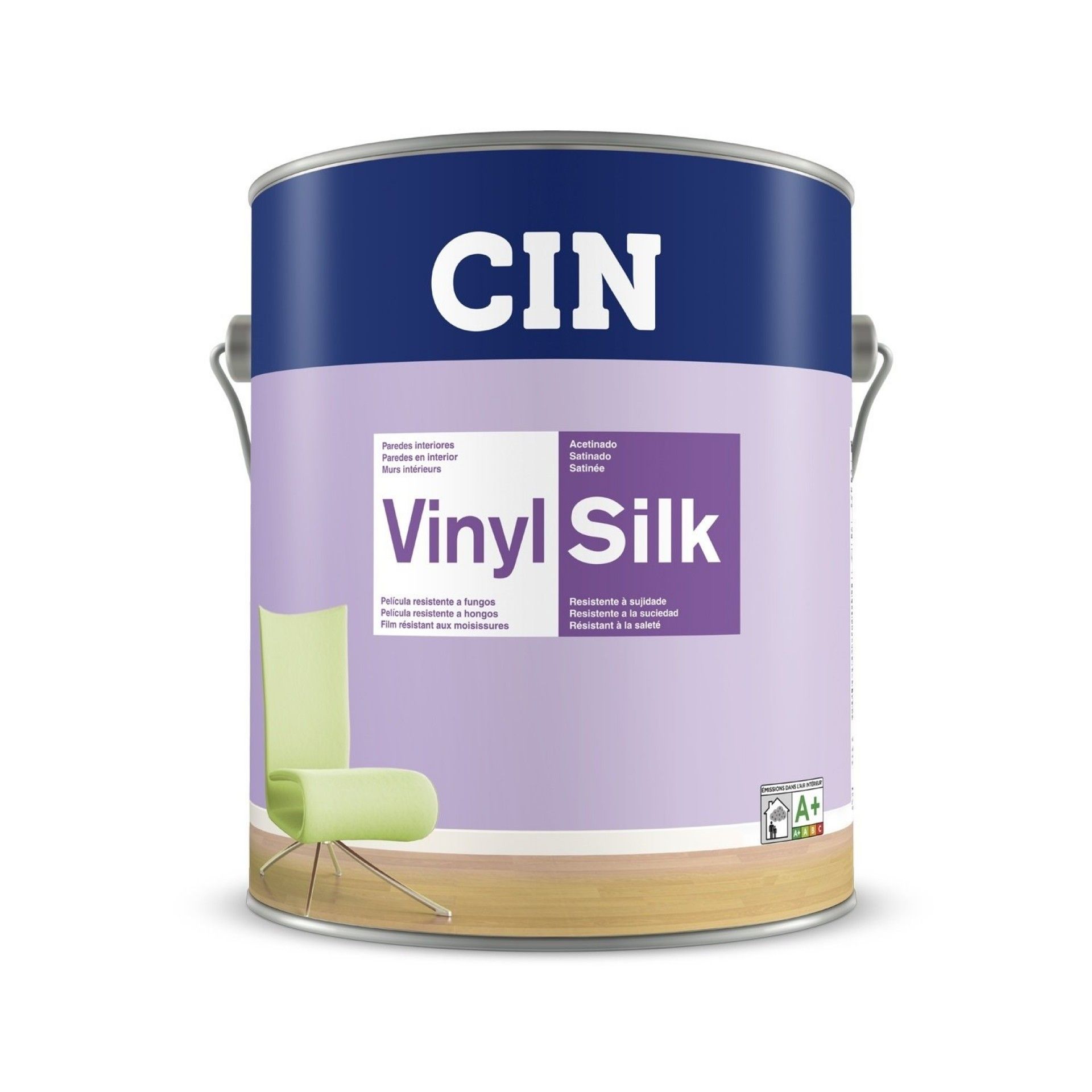 VINYLSILK ACETINADO BRANCO 1L 10-220 CIN